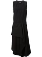 Comme Des Garçons Vintage Sleeveless Apron Dress, Women's, Size: S/m, Black