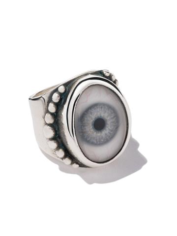 The Great Frog Beaded Eye Ring - Unavailable