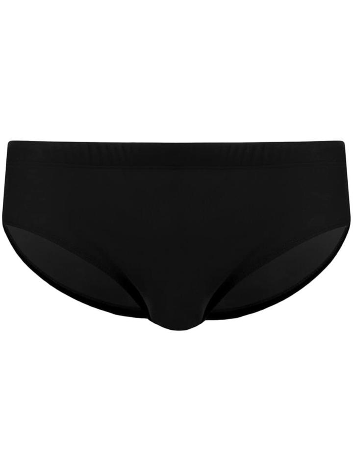 Ron Dorff Eyelet Edition Swim Trunk - Black