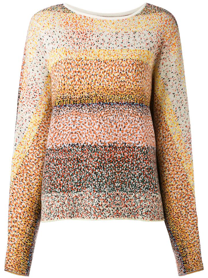 Anntian - Multi-dot Jumper - Women - Cotton - One Size, Yellow/orange, Cotton