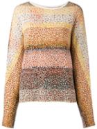 Anntian - Multi-dot Jumper - Women - Cotton - One Size, Yellow/orange, Cotton