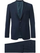 Tonello Formal Suit, Men's, Size: 50, Blue, Virgin Wool/cupro