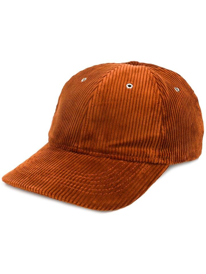 Ymc Cord Baseball Cap - Brown