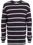 Osklen Striped Knit Sweater - Black