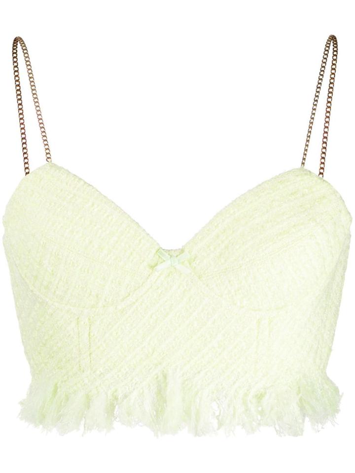Alexander Wang Chain Strap Bralette - Yellow