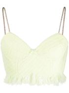 Alexander Wang Chain Strap Bralette - Yellow