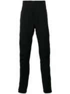 Cedric Jacquemyn Loose Fit Decoup Trousers - Black