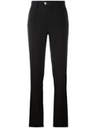 Versus High-rise Tailored Trousers - Black