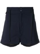 Di Liborio Drawstring Detail Shorts - Blue