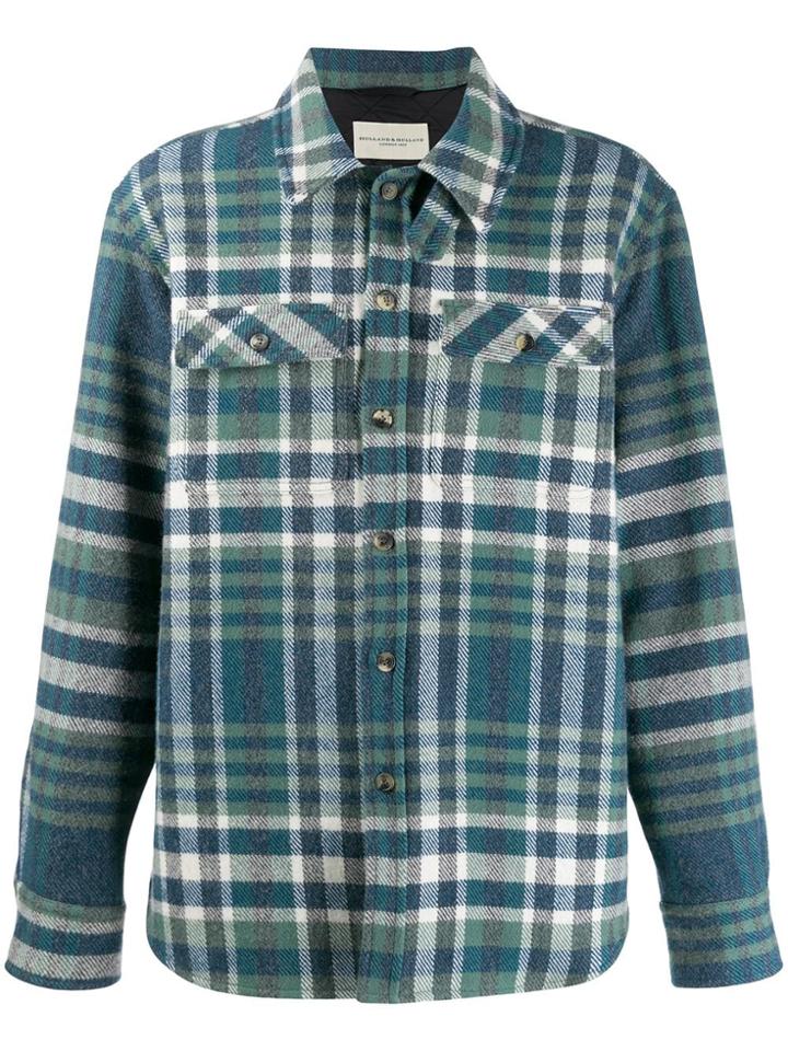 Holland & Holland Overshirt Coat - Blue