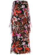 Emilio Pucci Printed Kaftan-style Gown - Multicolour