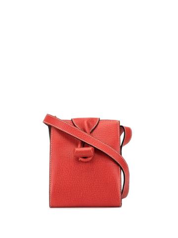 Loewe Pre-owned Boxy Crossbody Bag - Red