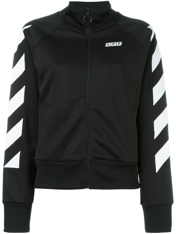 Off-white Zipped Sport Jacket