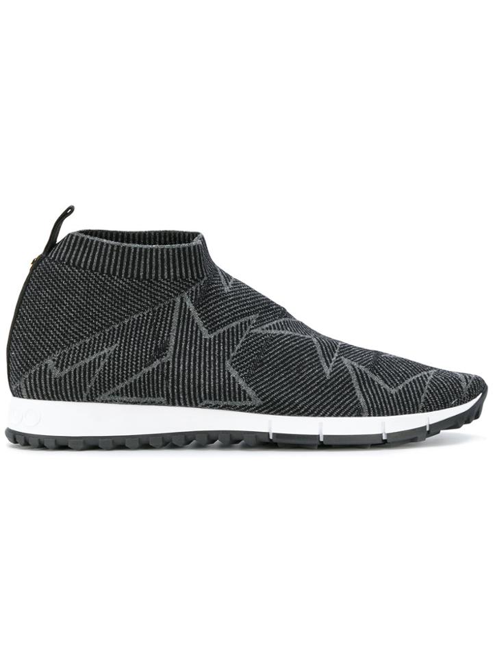 Jimmy Choo Norway Sneakers - Black