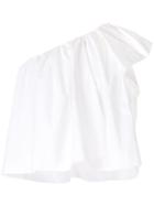 Philosophy Di Lorenzo Serafini One-shoulder Ruffled Top - White