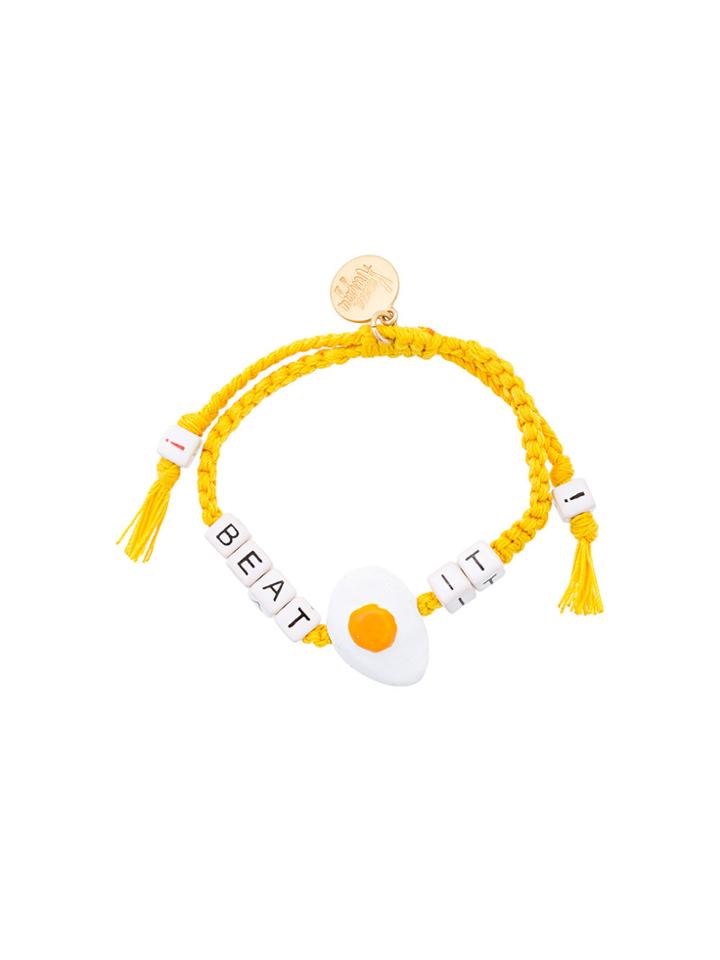 Venessa Arizaga Beat It Rope Bracelet - Yellow & Orange
