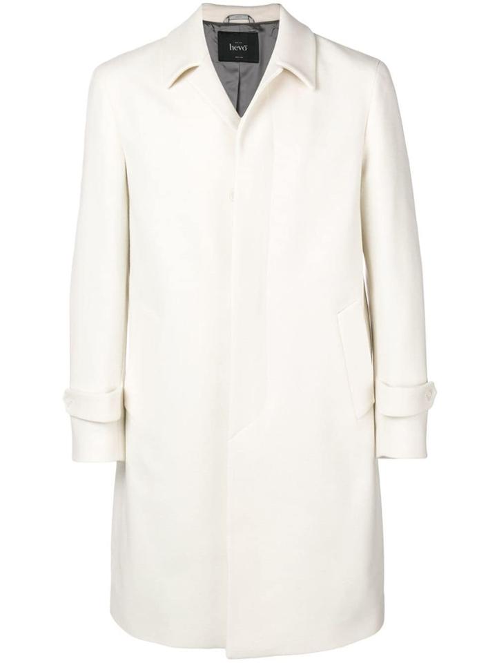Hevo Cisternino Single-breasted Coat - White