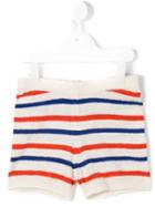 Bobo Choses Striped Shorts, Boy's, Size: 9 Yrs, White