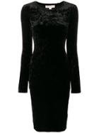 Michael Michael Kors Fitted Mid-length Dress - Black