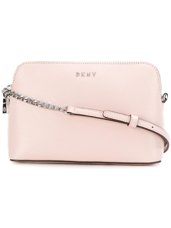 Donna Karan Satton Cross Body Bag - Pink & Purple