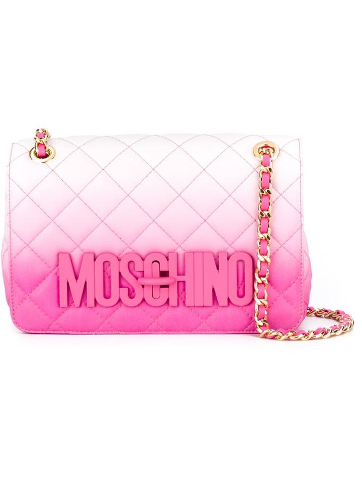 Moschino Degradé Quilted Crossbody Bag