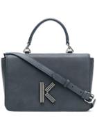 Kenzo Logo Shoulder Bag - Blue