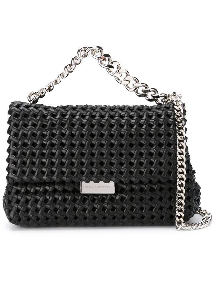 Stella Mccartney 'soft Beckett' Woven Shoulder Bag