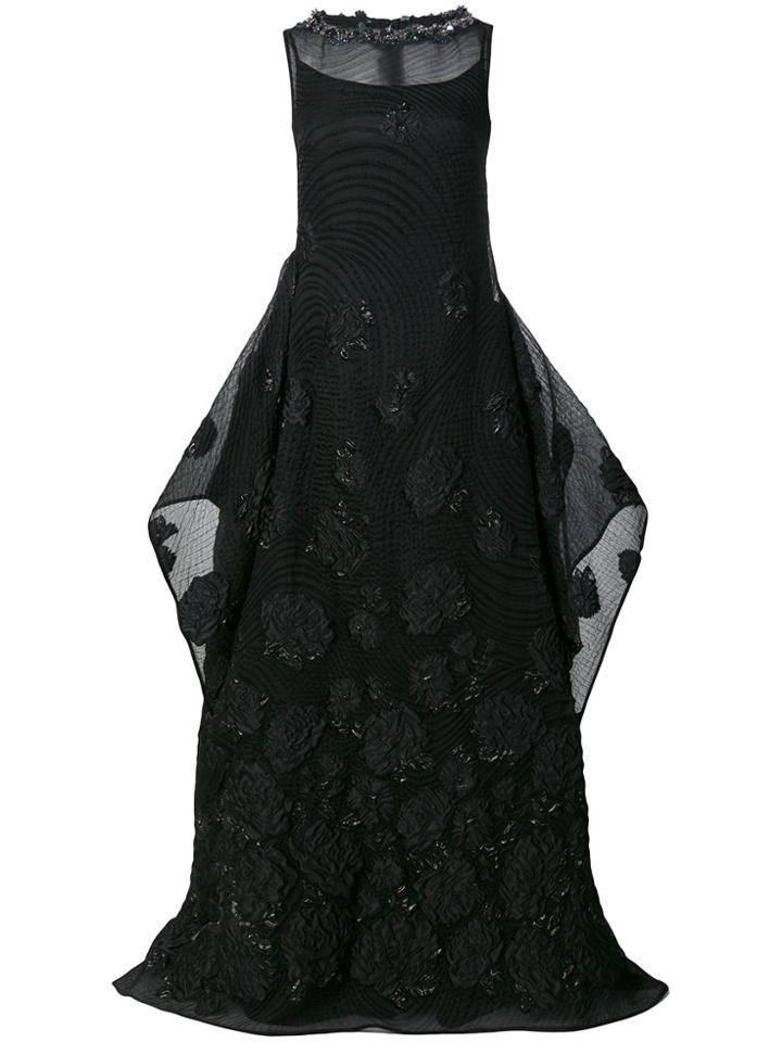 Talbot Runhof Poppie1 Dress - Black