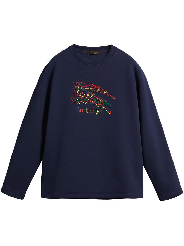Burberry Reissued 1996 Jersey Sweatshirt - Blue