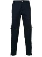 Les Hommes Urban Zipped Track Pants - Blue