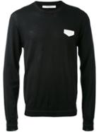 Givenchy - Logo Patch Sweatshirt - Men - Wool - Xl, Black, Wool