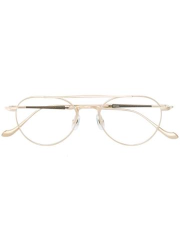 Matsuda Aviator Glasses - Metallic