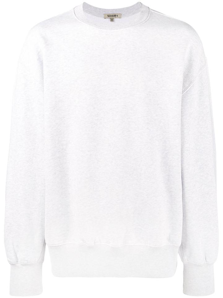 Yeezy - Grey Crew Neck Sweatshirt - Men - Cotton - S, Cotton