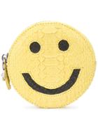 Gelareh Mizrahi Smiley Face Wallet - Yellow & Orange