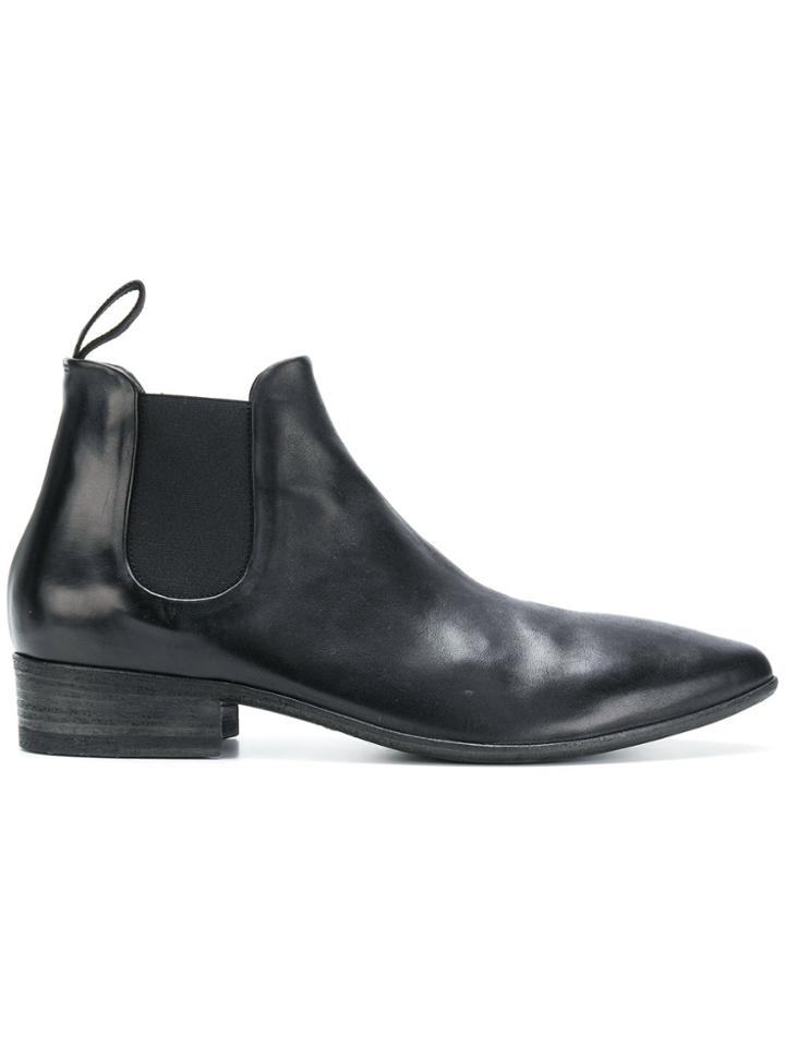 Marsèll Elasticated Side Panel Boots - Black