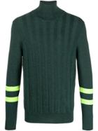 Paul Smith Stripe Detail Jumper - Green