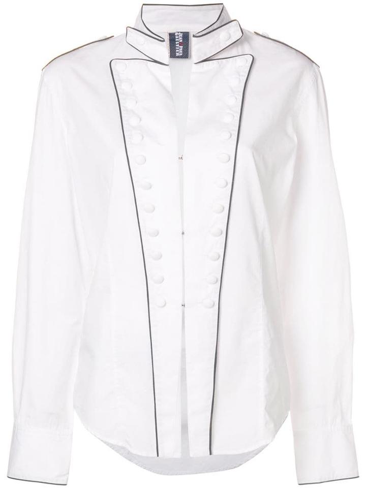 Jean Paul Gaultier Pre-owned Military Inspired Shirt - White