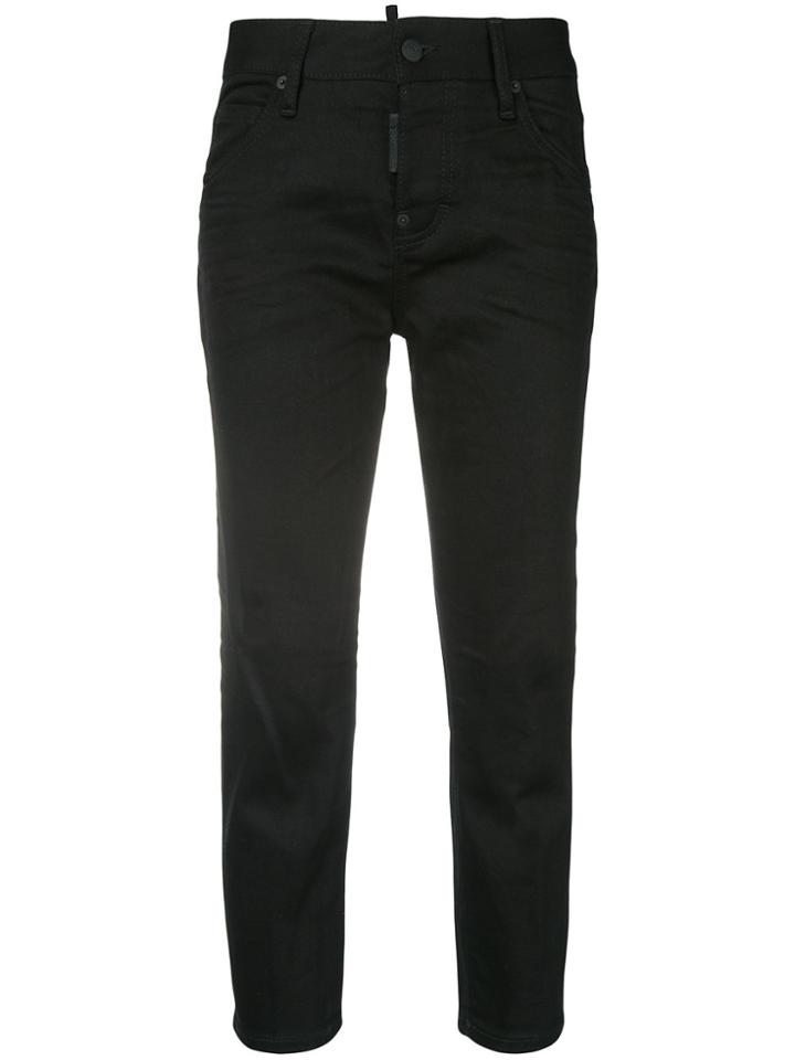 Dsquared2 Cool Girl Cropped Jeans - Black