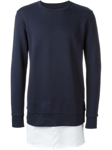 Matthew Miller Shirt Hem Sweatshirt