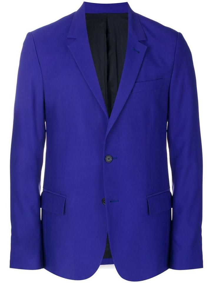 Ami Paris Two Buttons Lined Jacket - Purple