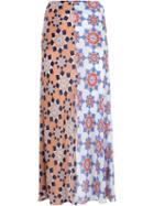Jonathan Saunders Flower Print Skirt