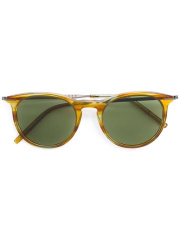 Tomas Maier Eyewear Tortoiseshell Round Sunglasses - Nude & Neutrals