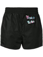 Versus Logo Shorts - Black