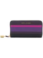 Marc Jacobs Panelled Zip Purse - Pink & Purple