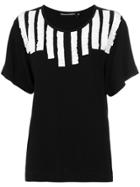 Reinaldo Lourenço Applique Detailing Blouse - Black