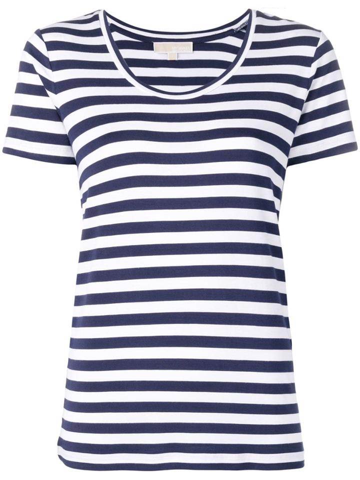 Michael Michael Kors Striped T-shirt - Blue