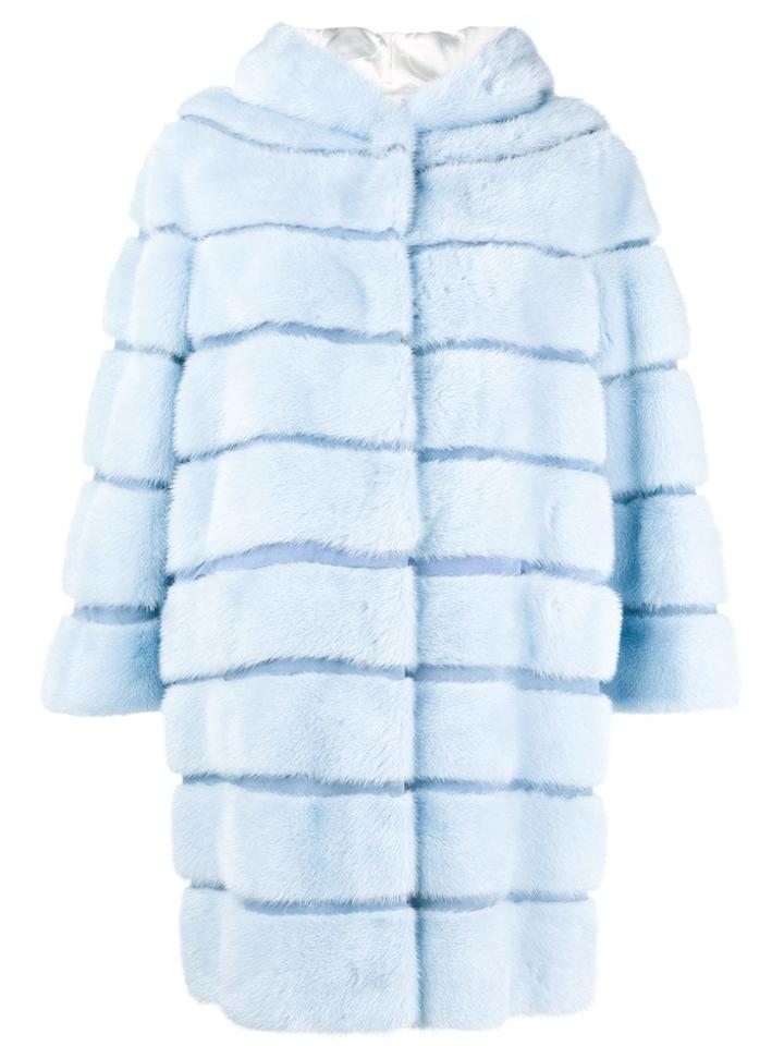 Simonetta Ravizza Mertilla Coat - Blue