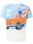 Moncler Baywatchers Print T-shirt, Men's, Size: Xl, Cotton/viscose