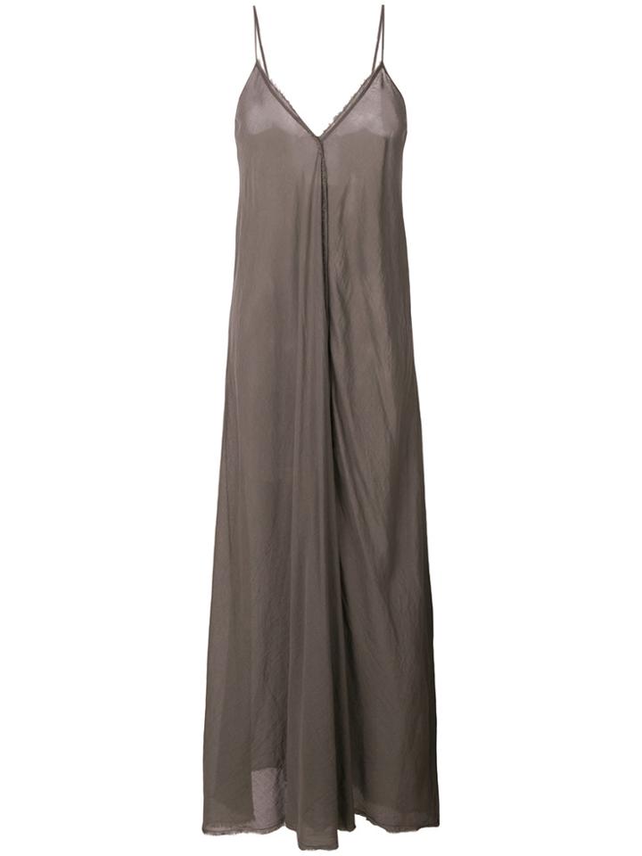 Lost & Found Ria Dunn Long Flared Dress - Grey