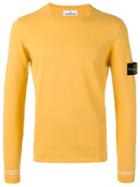 Stone Island Crew Neck Jumper - Yellow & Orange